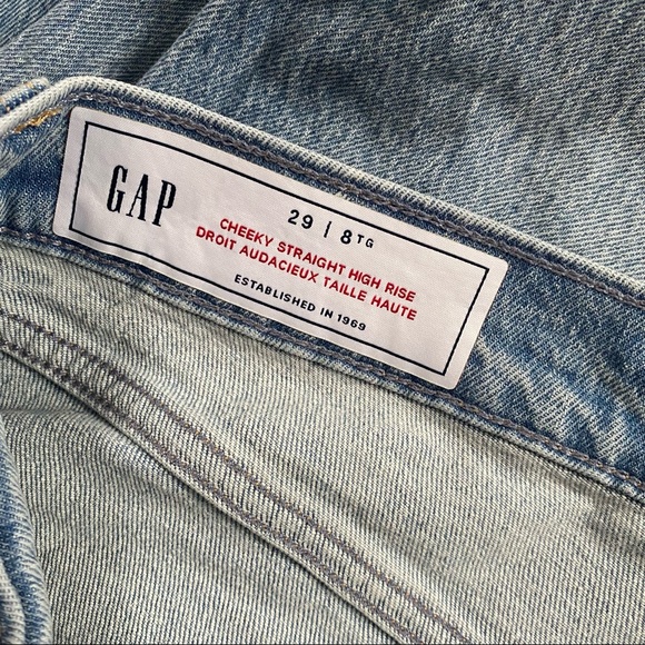 NWOT Cheeky Straight High Rise Jeans - Picture 5 of 5